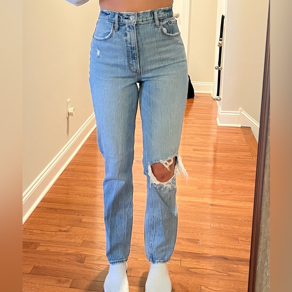Abercrombie ‘90s Straight Ultra High Rise Jeans